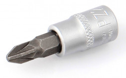 604202 Головка со вставкай PZ2 1/4&quot; (40шт)