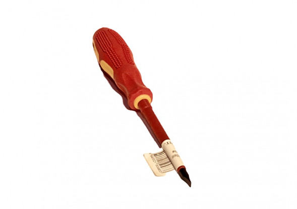 Отвертка ИП прямой шлиц 4,0х100мм электротехническая 1000В