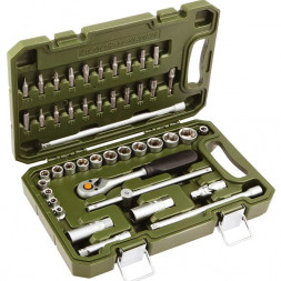 610745 Набор головок и принадлежностей 3/8&quot; 45предм. (4шт)