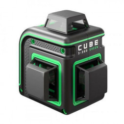 Комплект Лазерный уровень ADA CUBE 360 GREEN Basic Edition+Дальномер лазерный ADA Cosmo 50