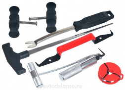 40687 Набор для срезания стекол 7 пр.  АвтоДело