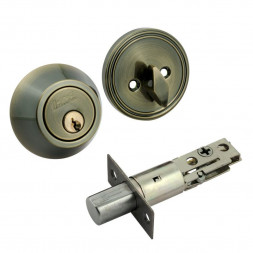 Замок врезной D1  (ст. бронза) (кл./фикс.)  "Нора-М"