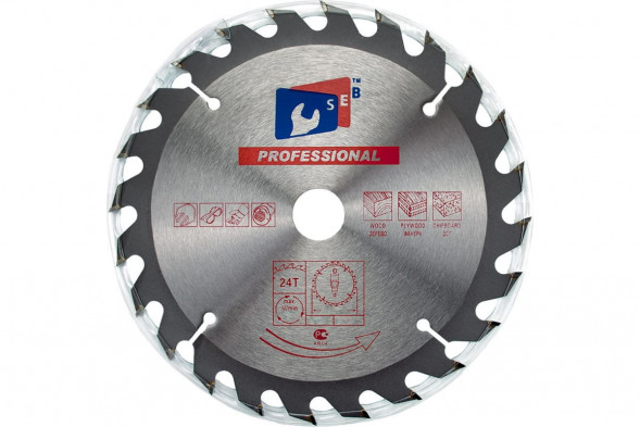 Диск пильный по дереву 190*24*30 СЕБ