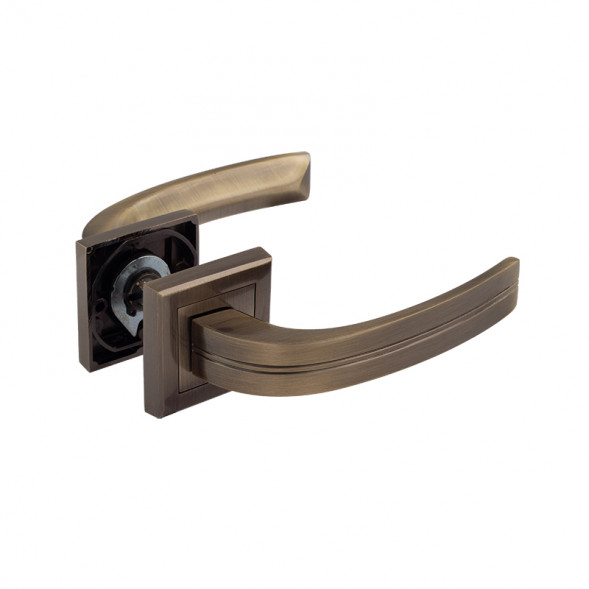 Ручка дверная AL 106К AL ст.бронза &quot;Нора-М&quot;