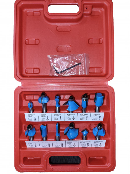 Набор фрез 12В SKOLE