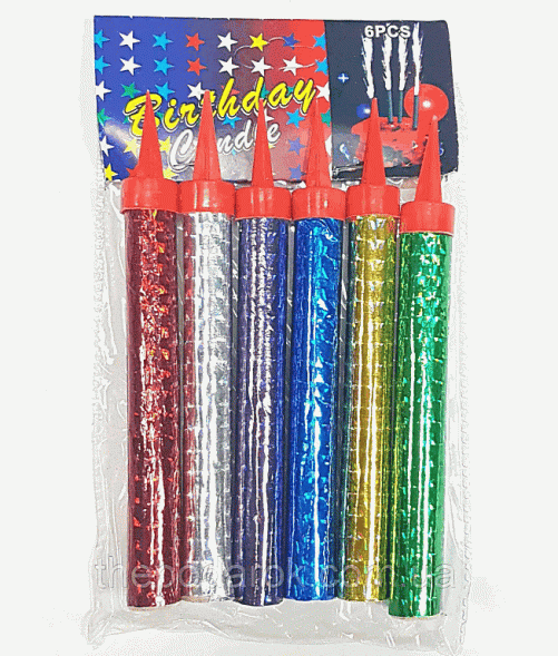 Свечи холодный фонтан 12см. (6шт.)