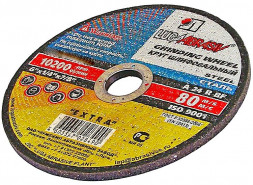 Диски зачистные по металлу Луга 150*6,0*22 абразив (10шт.) (80шт в кор.)