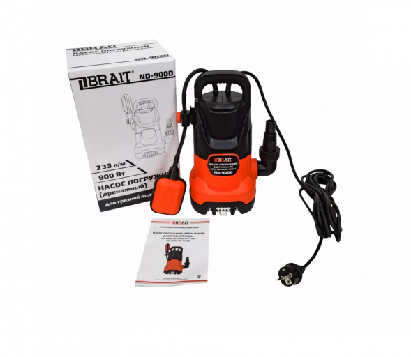 Насос дренажный ND-900D BRAIT