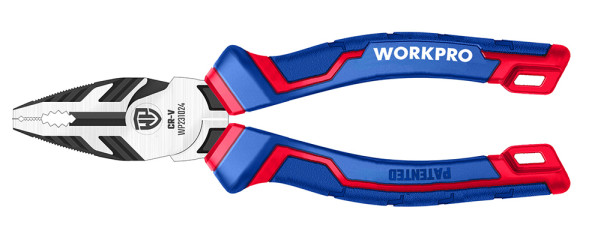 Плоскогубцы комбинированные  WORKPRO 180 мм (7 дюймов) CR-V