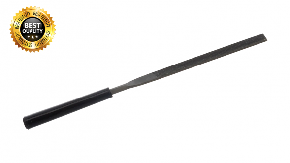 Надфиль плоский 160 с ручкой №00