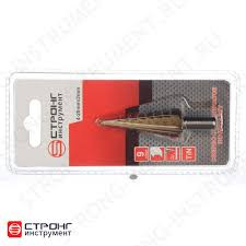 Сверло ступенчатое кобальт 4*20мм М2 СТРОНГ