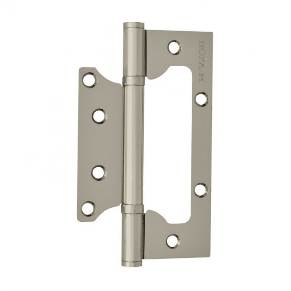 Петля накладная унив. 800-5&quot; FНР (мат.хром.покр.) без колп. (125*75*2,5)  &quot;Нора-М&quot;