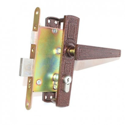 Замок врезной ЗЕНИТ ЗВ4-3.01 медь