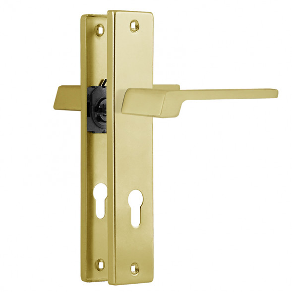 Ручка двер. на планке 111-85мм (золото) &quot;Нора-М&quot;