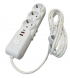 Удлинитель с USB 3м 3гнезда X-PERT