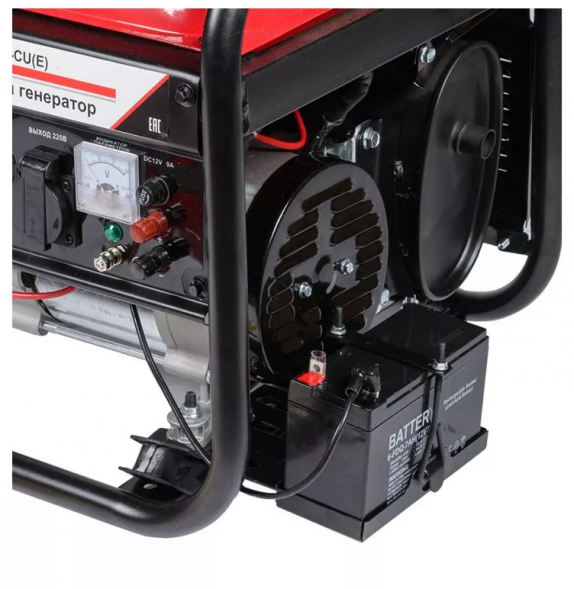Генератор бензиновый BR3800E (3,2кВт,220В,50Гц) Электростартер