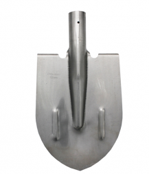 Лопата штыковая п/о, РЕЛЬСОВАЯ СТАЛЬ, ЛКО 215х394 с ребрами жесткости, тулейка d 40 ON