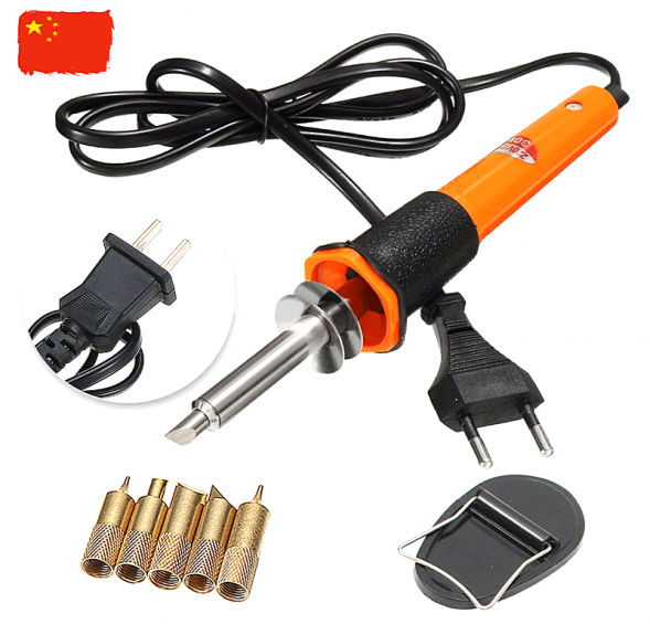 Выжигатель с насадками (7 предметов) 30Вт SPARKLUX