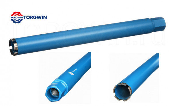 Алмазная коронка (мокр) 56*450 ВТ20*3.6*10*5T TORGWIN