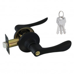 Защелка м/к (ключ/фикс.) ЗВ3-01 (черный) ISPARUS  НОРА-М