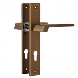 Ручка двер. на планке 111-85мм (мат.кофе) &quot;Нора-М&quot;