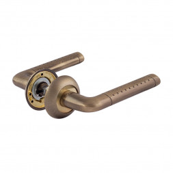 Ручка дверная AL 101А AL ст.бронза &quot;Нора-М&quot;