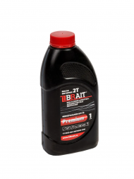 Масло минеральное BRAIT PREMIUM для 2-х тактных двигателей API TB (1л) (12 шт.)