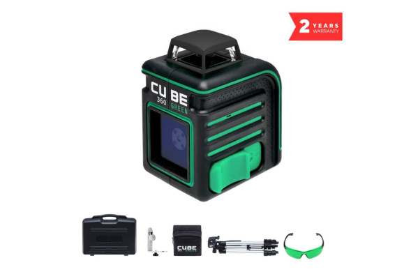 Лазерный уровень ADA CUBE 360 Green Ultimate Edition