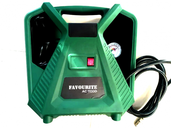 Поршневой безмасляный компрессор 1100 Вт, 8 Бар AC 1100D FAVOURITE