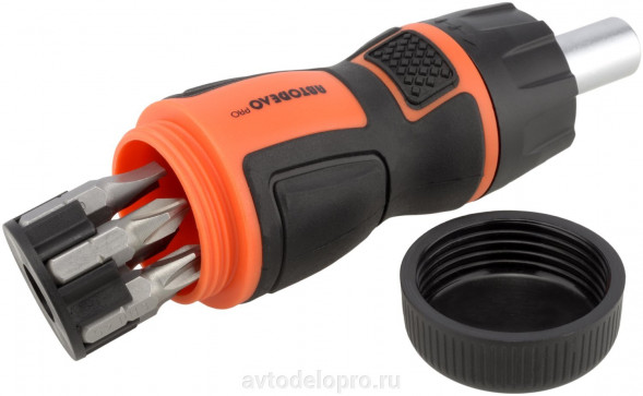 36707 Набор отверток со сменными вставками 7пр. (блистер) АвтоДело