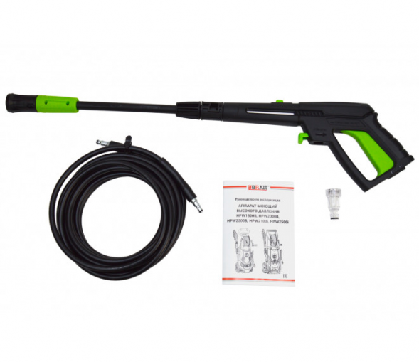 Аппарат моющий высокого давления HPW2000B + ПОДАРОК Распылитель пены для аппарата моющего S02 BRAIT