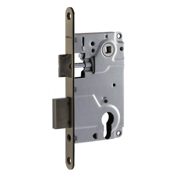 Корпус замка 25-85мм (ст.бронза) под цилиндр &quot;Нора-М&quot;