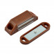 Защелка магнитная №2 (мебельная) (58мм) (коричневая)  "Нора-М" (5шт)