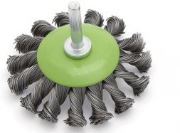 272275 Щетка для дрели крученая конусная 75мм (10шт)
