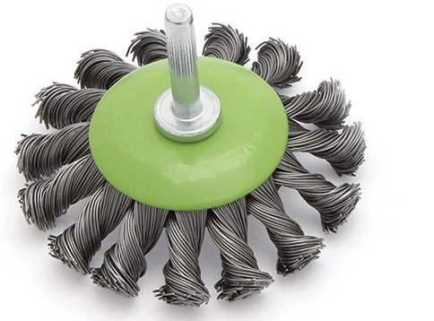 272275 Щетка для дрели крученая конусная 75мм (10шт)