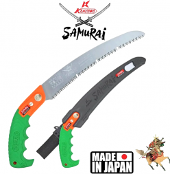 Пила самоочищ/изогн.полотно L=330мм/4мм в чехле, с поясным крепл.SAMURAI