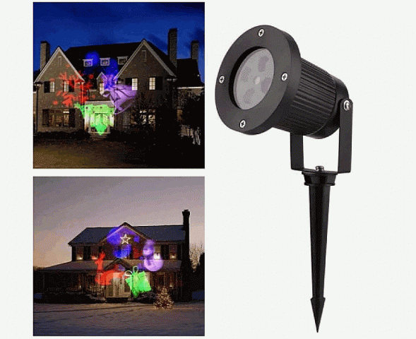 Лазерный проектор уличный (картинки)