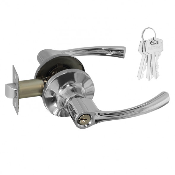 Защелка м/к (ключ/фикс.) ТТ1-01 (хром) ISPARUS НОРА-М