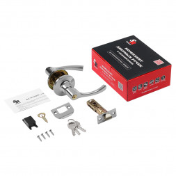 Защелка м/к (ключ/фикс.) ТТ1-01 (хром) ISPARUS НОРА-М