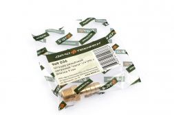 949036 Штуцер резьбовой латунный &quot;папа&quot; 1/4&quot;(M) × елочка 9мм