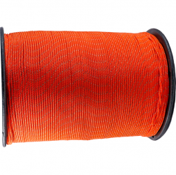 Шнур ПП плет. 4мм 16пр.серд. СВЕТООТРАЖАЮЩИЙ (300м)