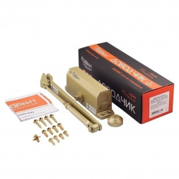 Доводчик №3s F бол. (до 80кг) (золото) морозостойкий &quot;Нора-М&quot;