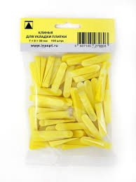 Клинья для плитки 7*8*38мм(100 шт)