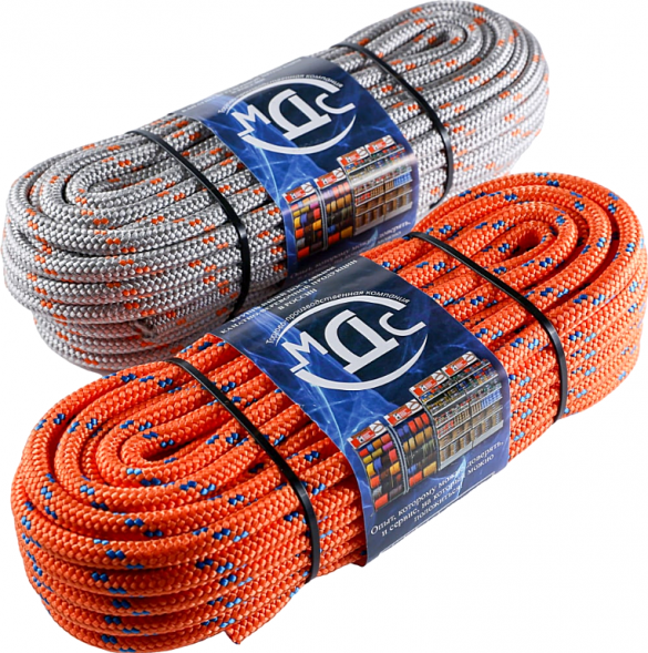 Канат полипропиленовый плетеный 10мм 24пр. (20м)