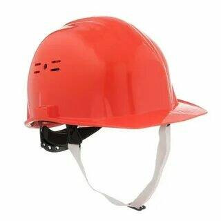 Каска защитная Исток реечное оголовье (оранжевая) (20001)