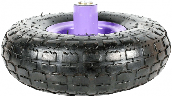 Колесо для тачки пневматическое не сим. ступица (330*90*20мм), 4,00/3,5-6 D 20