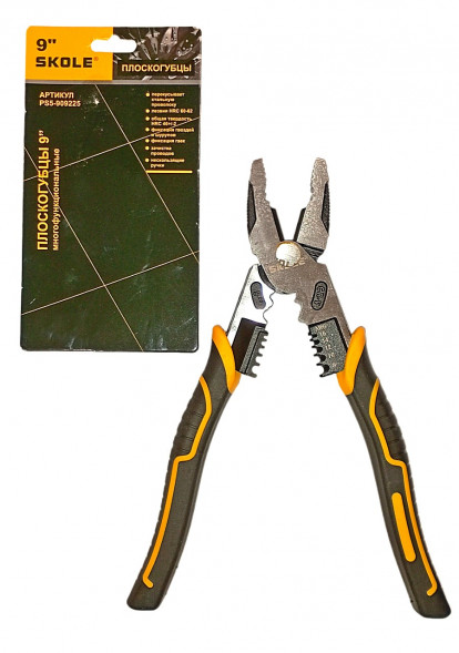 Плоскогубцы (пассатижи) многофункциональные 9&quot; SKOLE