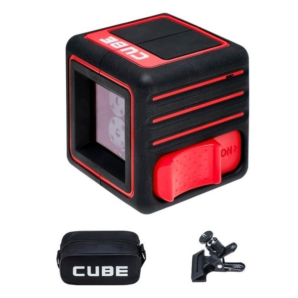 Лазерный уровень ADA Cube 3D Home Edition (построитель, батарея,крепление инструкция)