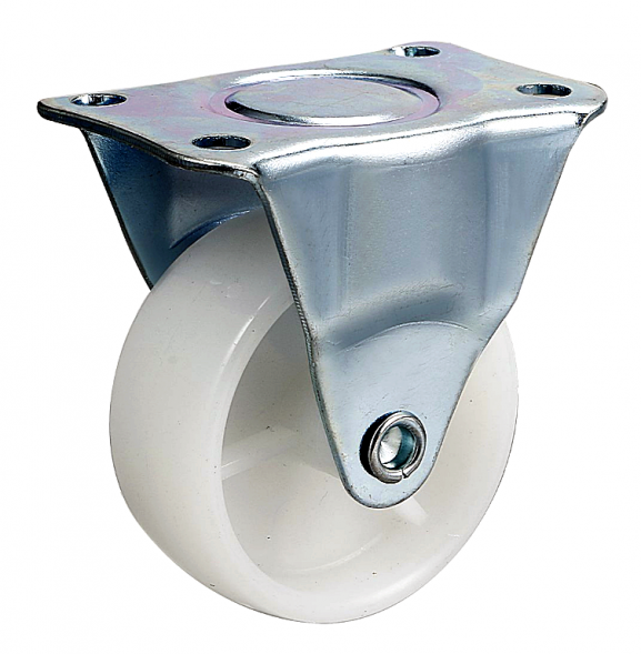 Колесо нейлоновое не поворотное 75мм   (1121075)