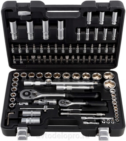 51094 Набор головок торц. и вставок 94пр.1/2"1/4" DR ТЕХНИК